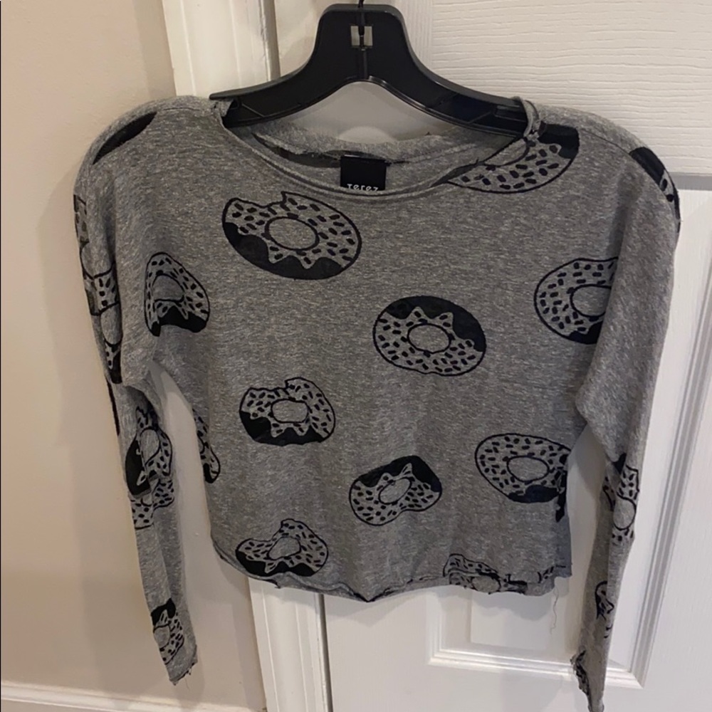 Girls Zara Terez burnout long sleeve t